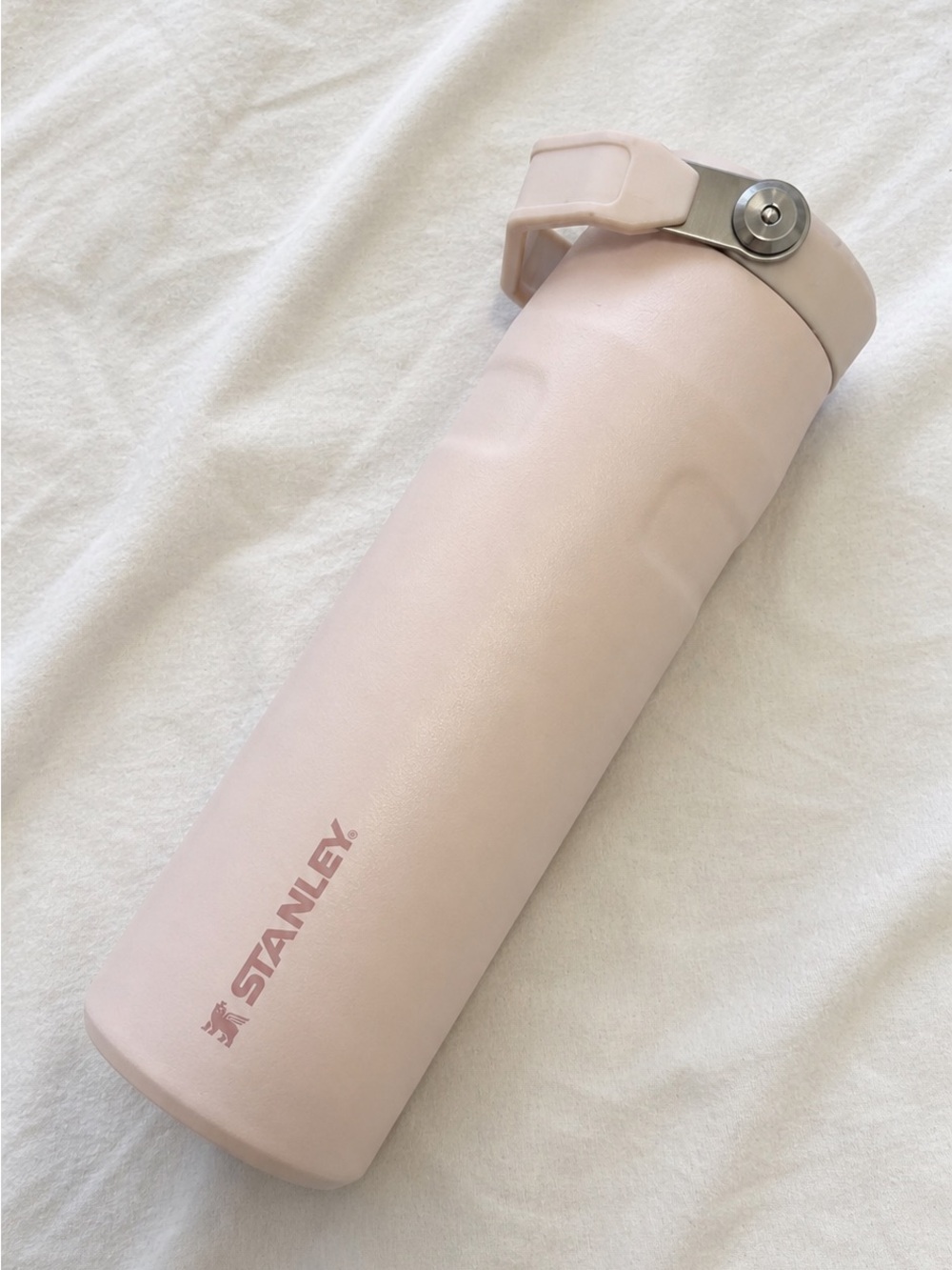 Stanley Rose Quartz 24oz Stainless Steel Water Bottle